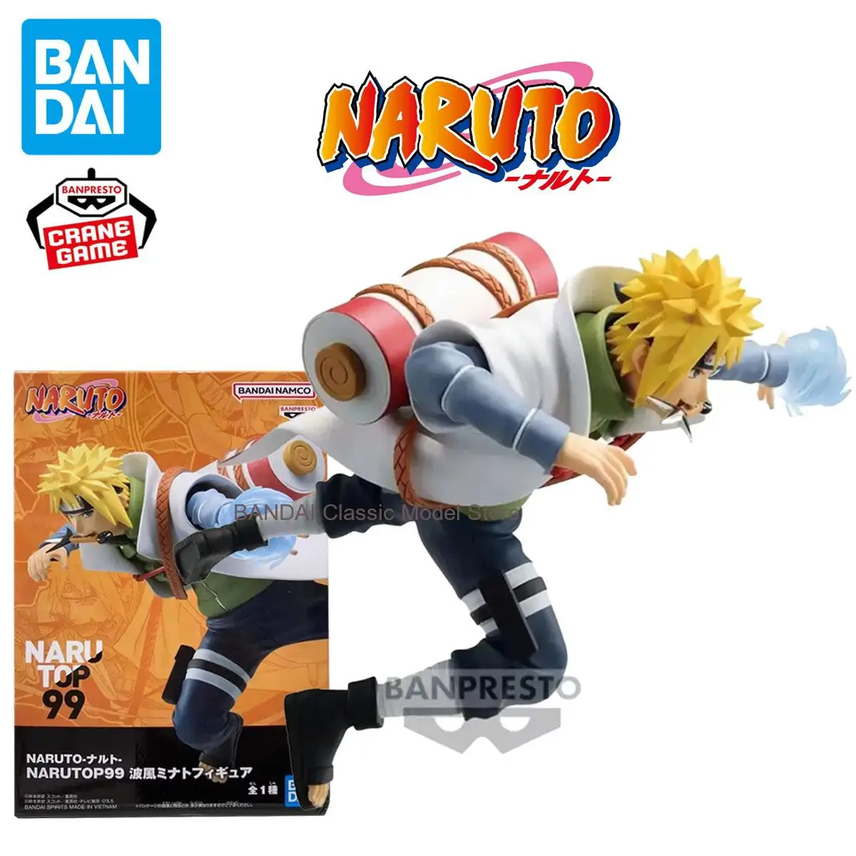 In Stock Bandai Original Anime NARUTO Namikaze Minato NARUTOP99 PVC Anime Action Figure Collectible Model Toy Ornaments Gift
In Stock Bandai Original Anime NARUTO Namikaze Minato NARUTOP99 PVC Anime Action Figure Collectible Model Toy Ornaments Gift