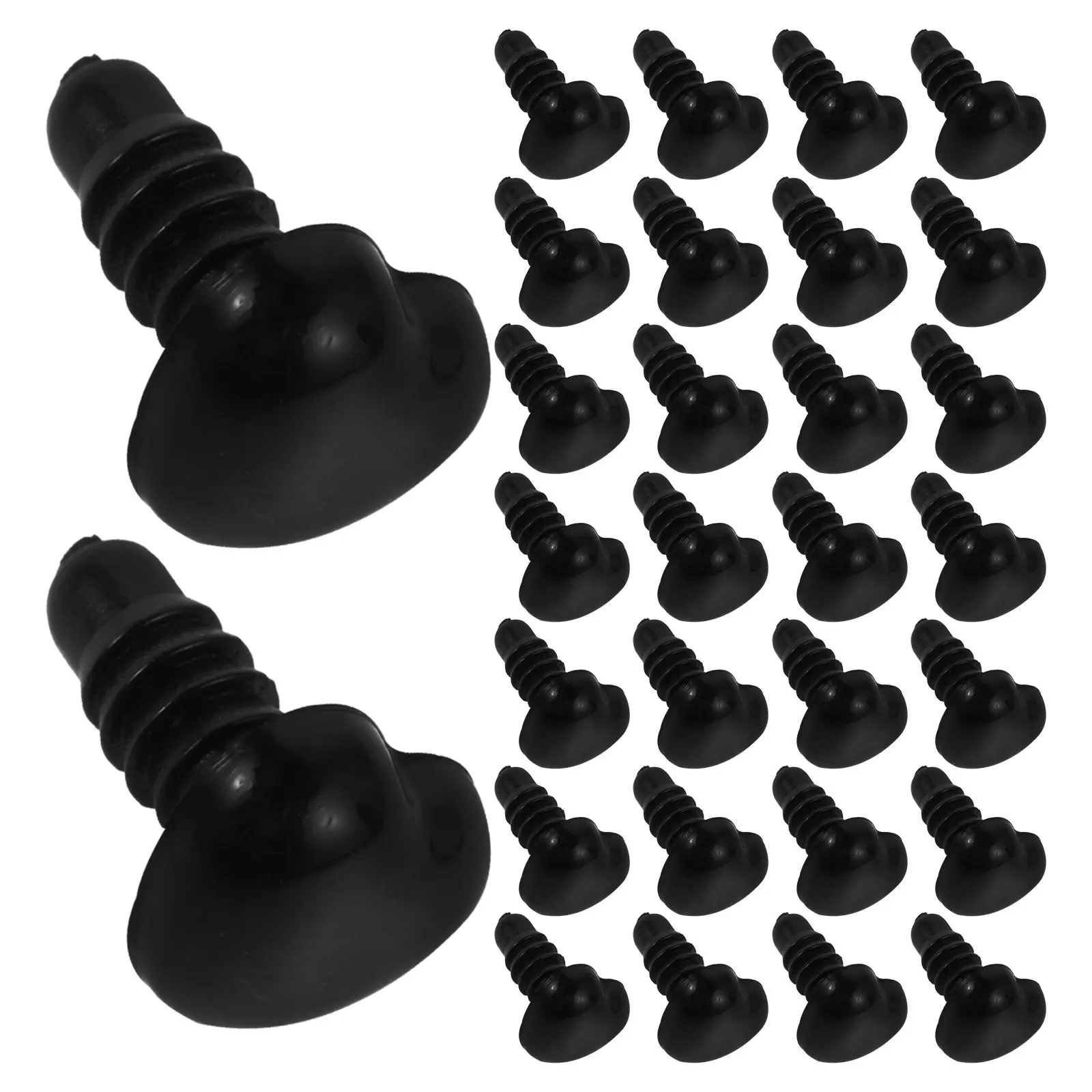 100Pcs Safety Noses Heart Shape for Stuffed Animals Cute Replacement Nose for Crochet Bear Making Craft Supplies
100Pcs Safety Noses Heart Shape for Stuffed Animals Cute Replacement Nose for Crochet Bear Making Craft Supplies