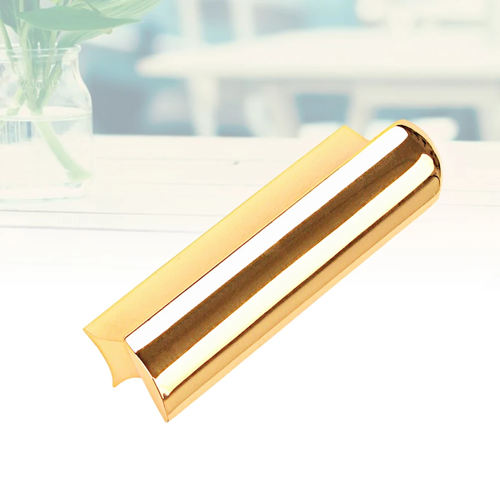 Stainless Steel Hawaii Guitar Slide Bar Golden Ergonomic Design Semi- Cutaway Ends For Electric Bass Lap Playing
Stainless Steel Hawaii Guitar Slide Bar Golden Ergonomic Design Semi- Cutaway Ends For Electric Bass Lap Playing