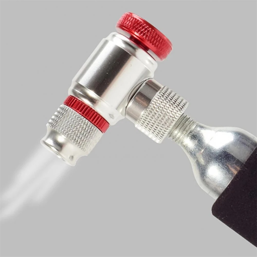 Durable Riding Emergency Emergency Accessories Bike Pump Mountain Bike Head Adapter Gas Nozzle Fast Inflator CO2 Cylinder Pump
Durable Riding Emergency Emergency Accessories Bike Pump Mountain Bike Head Adapter Gas Nozzle Fast Inflator CO2 Cylinder Pump