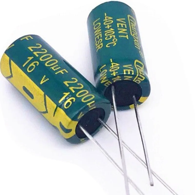 80pcs 16V 2200uF Electrolytic Capacitor High Frequency Low ESR Long Life 10x20mm for Power Supply Amplifier
80pcs 16V 2200uF Electrolytic Capacitor High Frequency Low ESR Long Life 10x20mm for Power Supply Amplifier