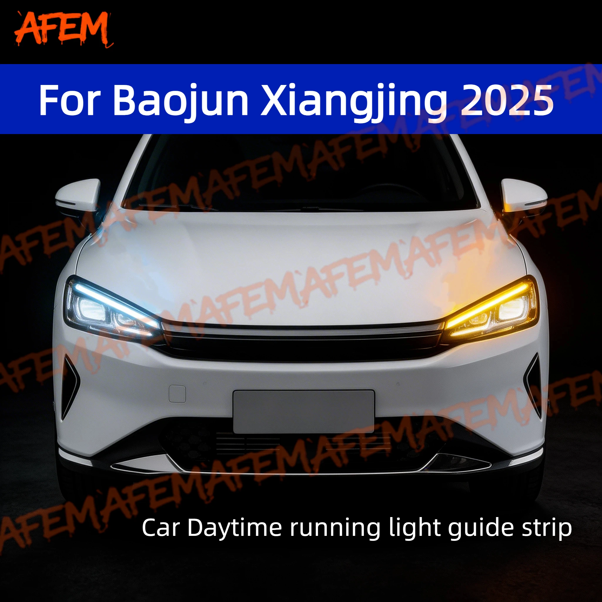 For Baojun Xiangjing 2025 Daytime Running Light Guide Strip Auto LED DRL Daytime Running light Flexible Decorative Ambient Lamp
For Baojun Xiangjing 2025 Daytime Running Light Guide Strip Auto LED DRL Daytime Running light Flexible Decorative Ambient Lamp