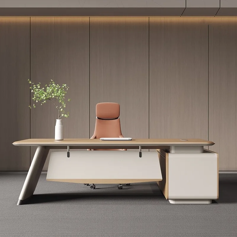 Boss desk simple modern Italian light luxury President's office
Boss desk simple modern Italian light luxury President's office