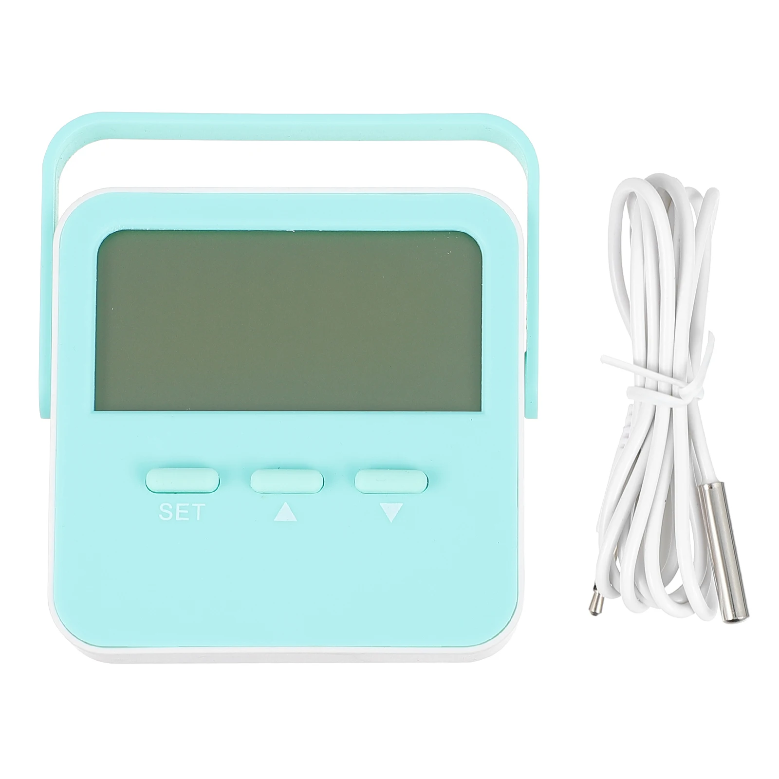 Thermometer ABS Temperature Gauge Measuring Tool Aquarium Desktop Bracket Support Magnet Surface High Low Alert
Thermometer ABS Temperature Gauge Measuring Tool Aquarium Desktop Bracket Support Magnet Surface High Low Alert