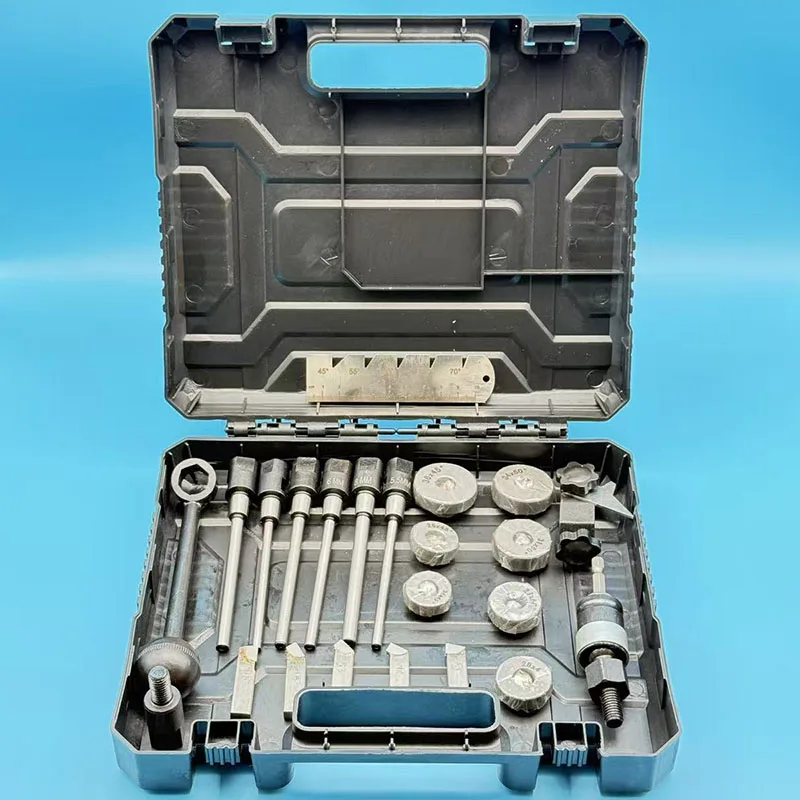 Adjustable Valve Seat Single-sided Reamer Boring Tool Flat Reamer, Electric Single Stem Valve Grinding Wheel Set Of 23 Pieces
Adjustable Valve Seat Single-sided Reamer Boring Tool Flat Reamer, Electric Single Stem Valve Grinding Wheel Set Of 23 Pieces