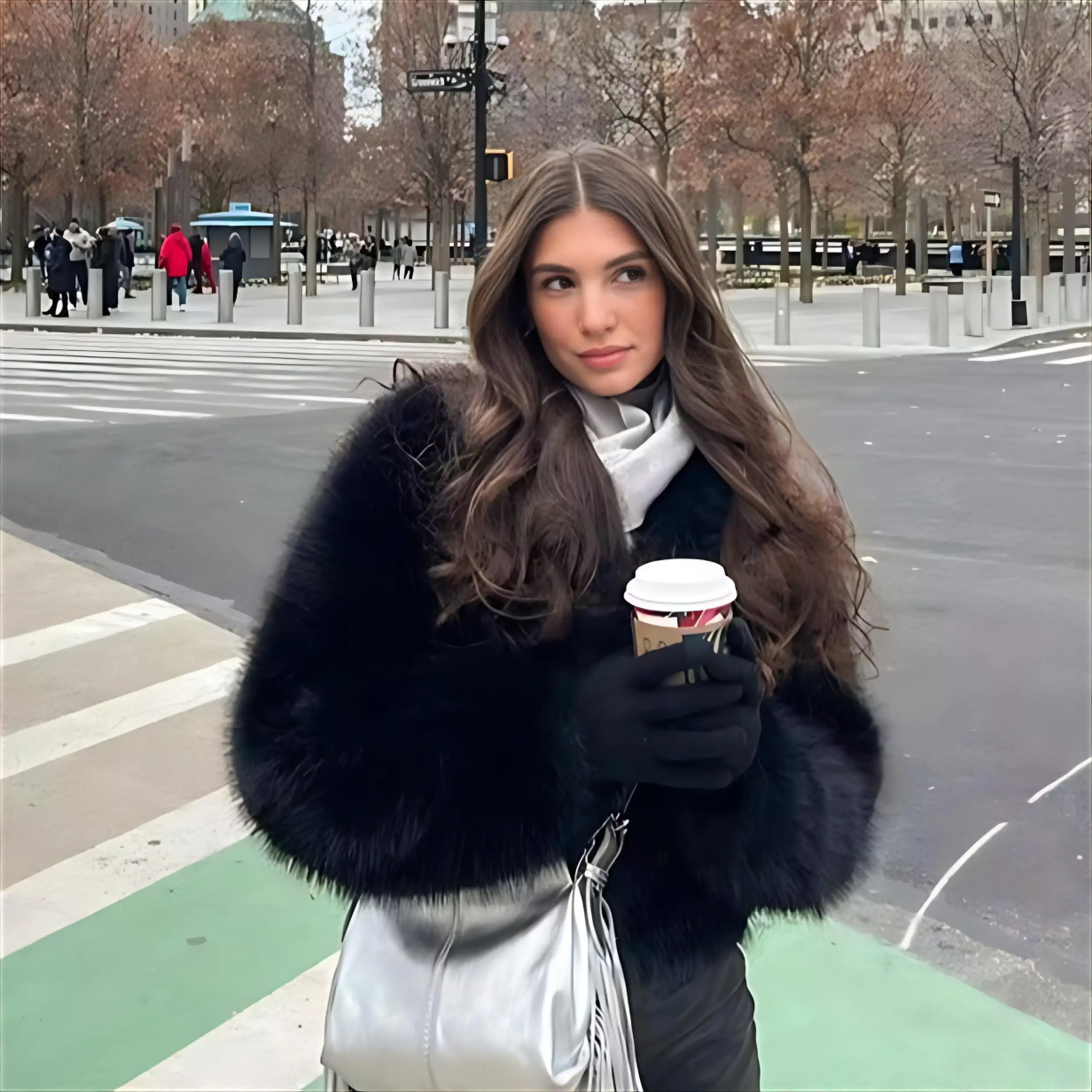 Элегантные пальто из искусственного меха, женская массивная униформа для дочери, потертая пятнистая куртка с длинными рукавами и мехом, удобная теплая норка
Элегантные пальто из искусственного меха, женская массивная униформа для дочери, потертая пятнистая куртка с длинными рукавами и мехом, удобная теплая норка