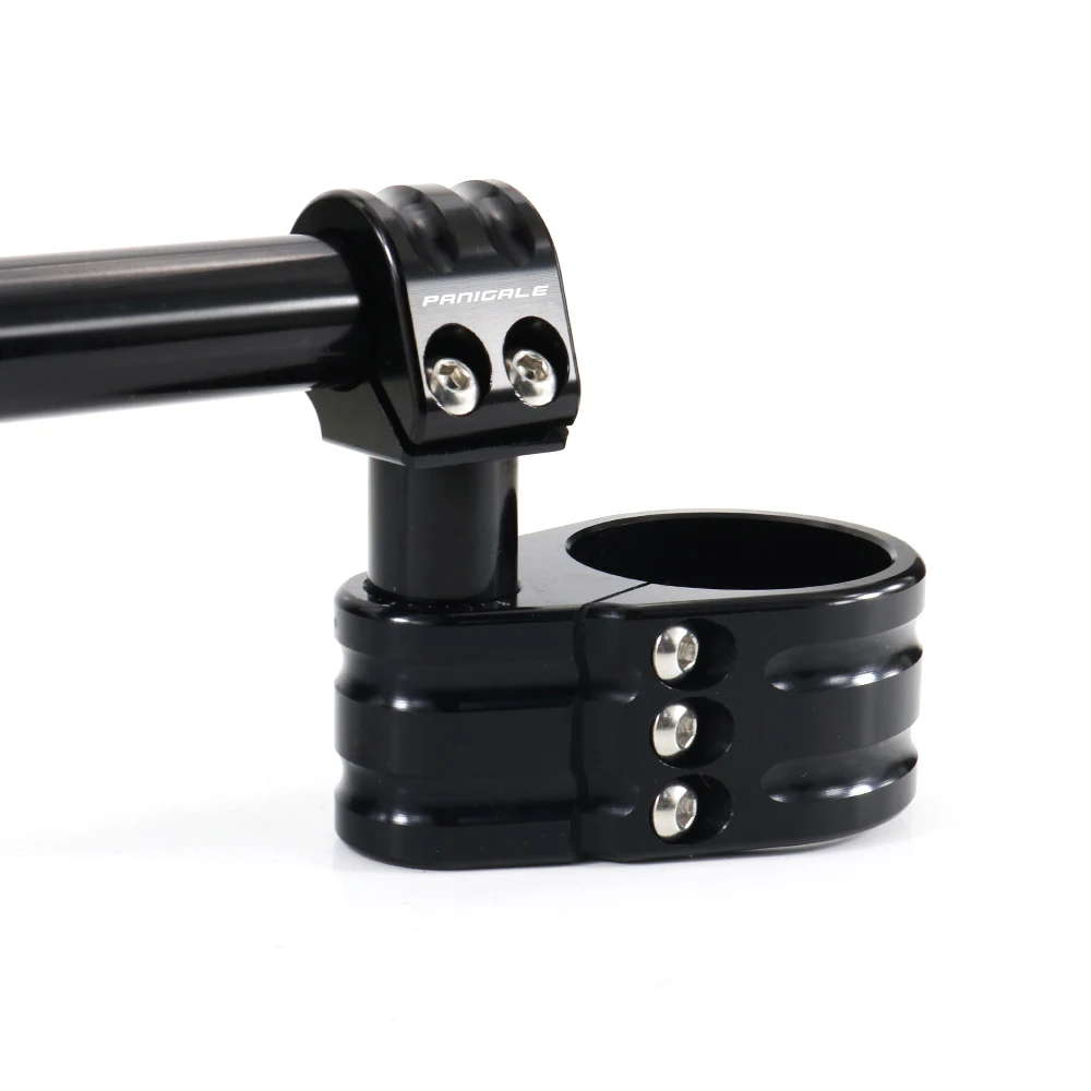 53mm Adjustable Handlebar Clip-On Handle Bar Raiser Fit For DUCATI Monster 1200 / S Panigale 899 Panigale 959 1199 S 1299 S V4
53mm Adjustable Handlebar Clip-On Handle Bar Raiser Fit For DUCATI Monster 1200 / S Panigale 899 Panigale 959 1199 S 1299 S V4