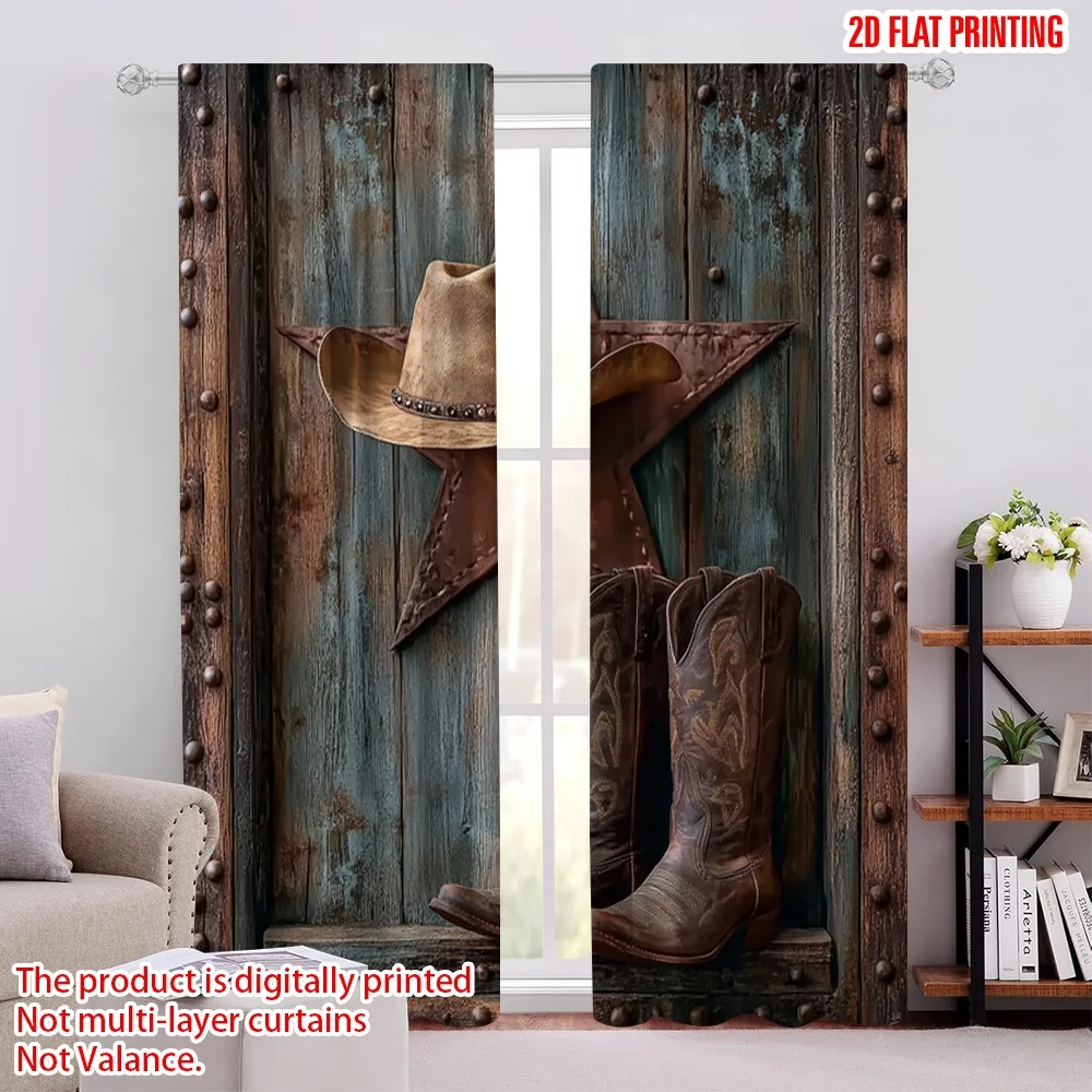 2pcs 2D flat printing Curtains Country horseshoe riding boots Versatile Durable Polyester,Without Electricity Festive Backdrops
2pcs 2D flat printing Curtains Country horseshoe riding boots Versatile Durable Polyester,Without Electricity Festive Backdrops