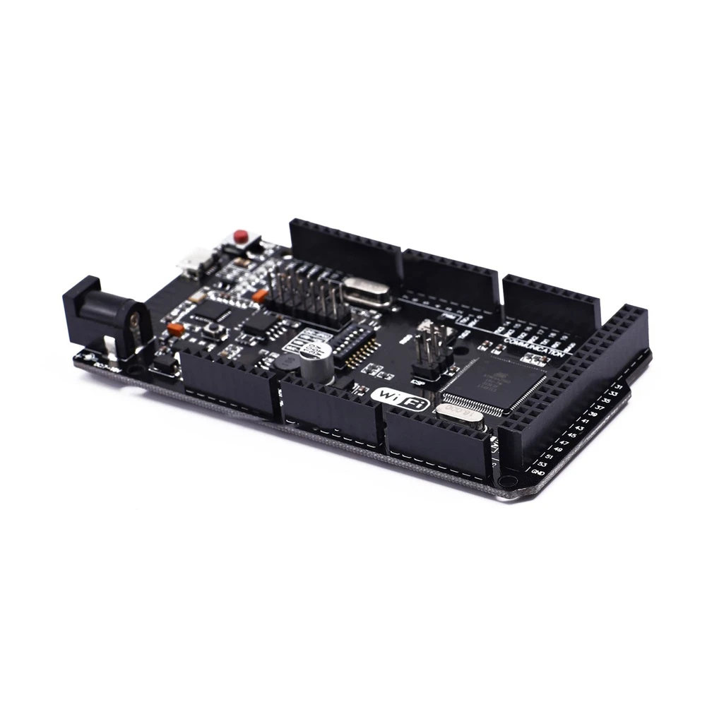 【A10R】Mega2560 + Wi-Fi R3 Atmega2560 + ESP8266 32 МБ памяти USB-TTL CH340, совместимая с Arduino Mega Nodemcu для Wemos MEGA 2560
【A10R】Mega2560 + Wi-Fi R3 Atmega2560 + ESP8266 32 МБ памяти USB-TTL CH340, совместимая с Arduino Mega Nodemcu для Wemos MEGA 2560