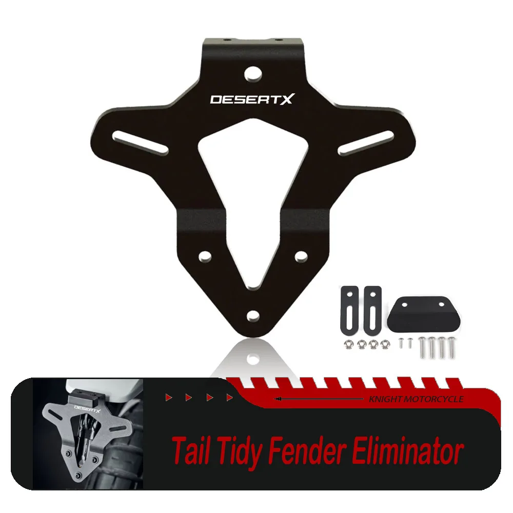 DesertX Motorcycle Tail Tidy License Plate Holder Fender Eliminator Bracket For Ducati Desert X 2022 - 2026 Desert-X Accessories
DesertX Motorcycle Tail Tidy License Plate Holder Fender Eliminator Bracket For Ducati Desert X 2022 - 2026 Desert-X Accessories