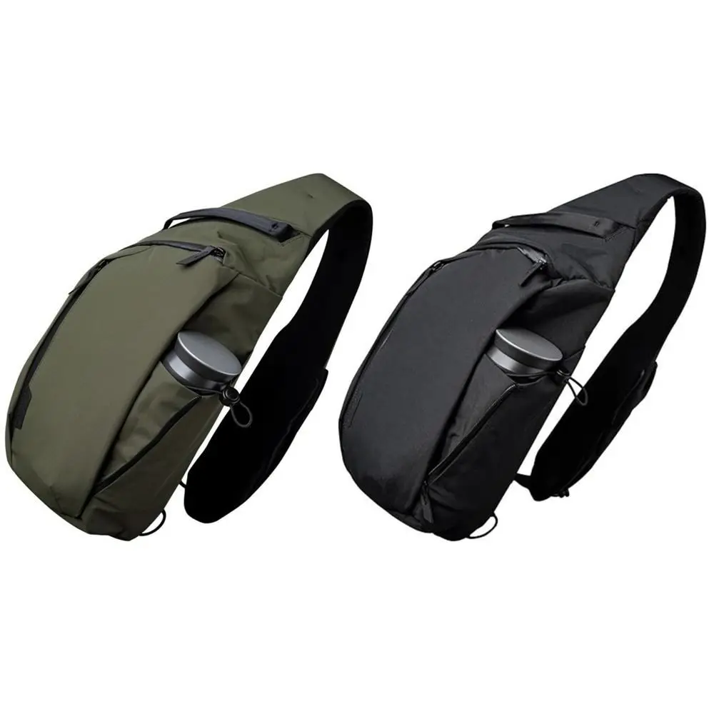 High Quality Simple Crossbody Bag Casual Solid Color Chest Bag with Water Bottle Pocket Sling Backpack Outdoor Sport
High Quality Simple Crossbody Bag Casual Solid Color Chest Bag with Water Bottle Pocket Sling Backpack Outdoor Sport