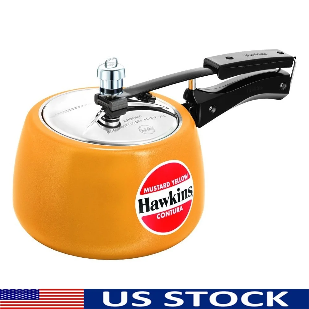 Ceramic Coated Pressure Cooker 3L Scratch Resistant Stainless Steel Lid Stay Cool Handles Efficient Cooking 3-4 Persons
Ceramic Coated Pressure Cooker 3L Scratch Resistant Stainless Steel Lid Stay Cool Handles Efficient Cooking 3-4 Persons