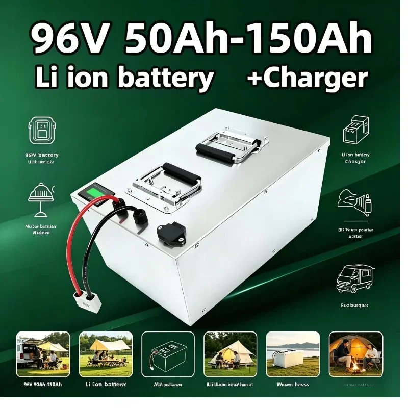 Литий-ионный аккумулятор 96В 26S 50Ач-150Ач | Bluetooth BMS | Макс. 9000 Вт | Для туристических автомобилей и электромобилей
Литий-ионный аккумулятор 96В 26S 50Ач-150Ач | Bluetooth BMS | Макс. 9000 Вт | Для туристических автомобилей и электромобилей