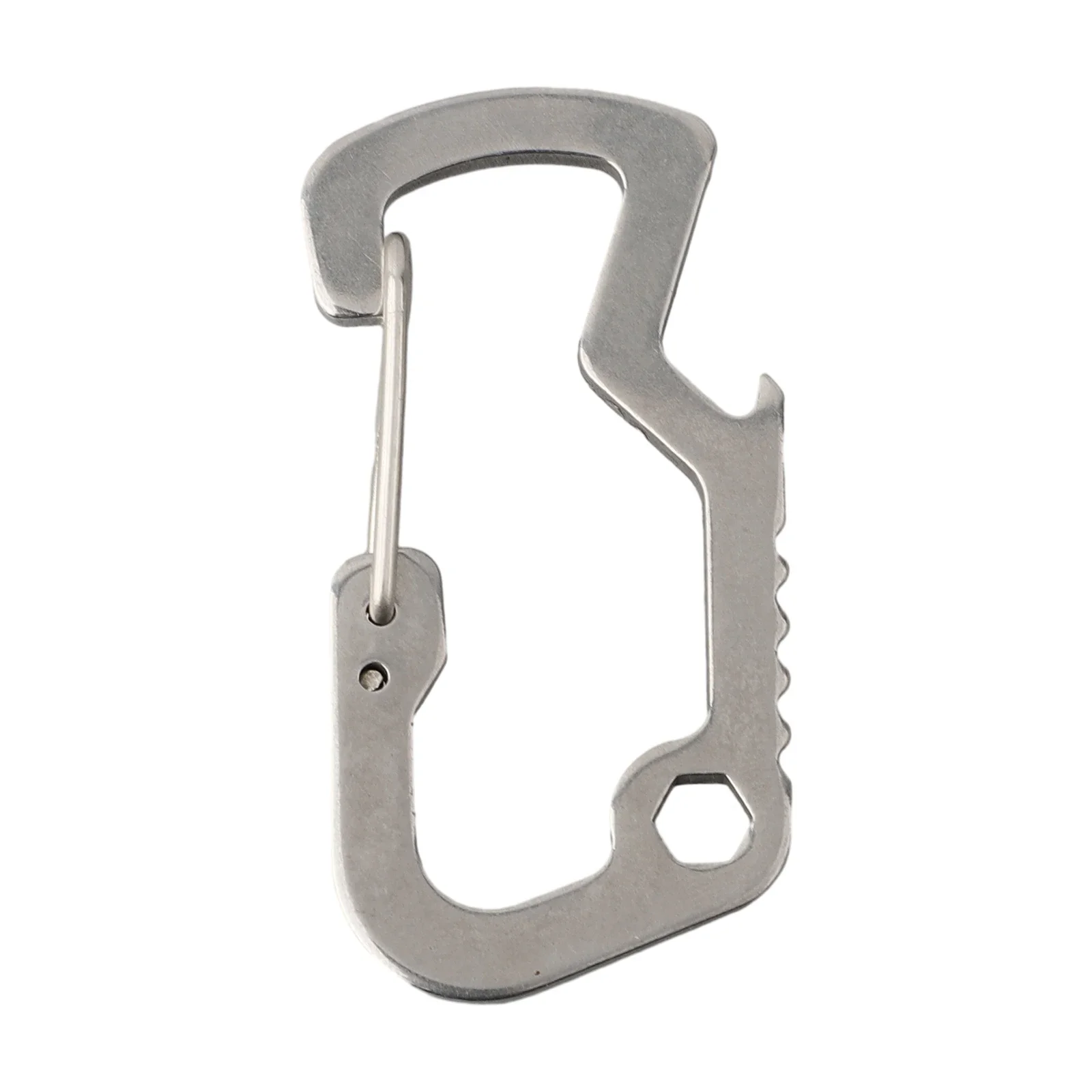 Bottle Opener Carabiner Outdoor Factory Home Silver Stainless Steel Quick Release 3.3*6.8cm D Shape Hiking Opener
Bottle Opener Carabiner Outdoor Factory Home Silver Stainless Steel Quick Release 3.3*6.8cm D Shape Hiking Opener