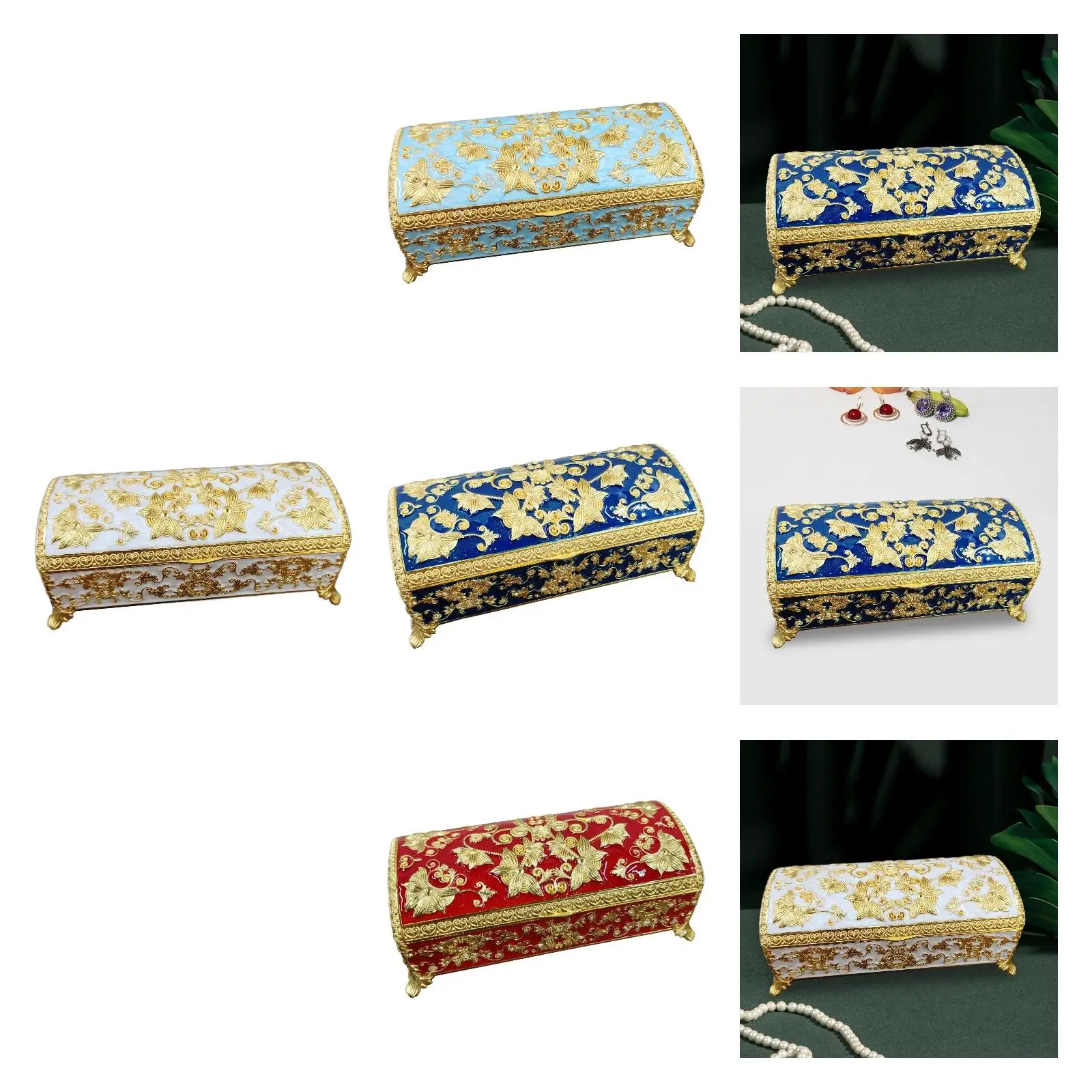 Jewelry Storage Box Jewelry Case for Bracelets Pendant Charms Stud Earrings
Jewelry Storage Box Jewelry Case for Bracelets Pendant Charms Stud Earrings