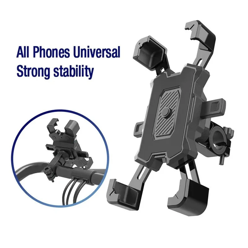 Universal Bicycle Phone Holder Bike Motorcycle Phone Holder Handlebar Stand Mount Bracket Mount Phone Holder For iPhone Samsung
Universal Bicycle Phone Holder Bike Motorcycle Phone Holder Handlebar Stand Mount Bracket Mount Phone Holder For iPhone Samsung