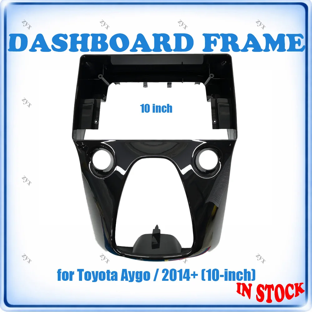 Car Radio Fascia Frame For Toyota Aygo 2014+ 10 inch Stereo Panel Wiring Harness Power Cable Plug & Play No Cutting
Car Radio Fascia Frame For Toyota Aygo 2014+ 10 inch Stereo Panel Wiring Harness Power Cable Plug & Play No Cutting