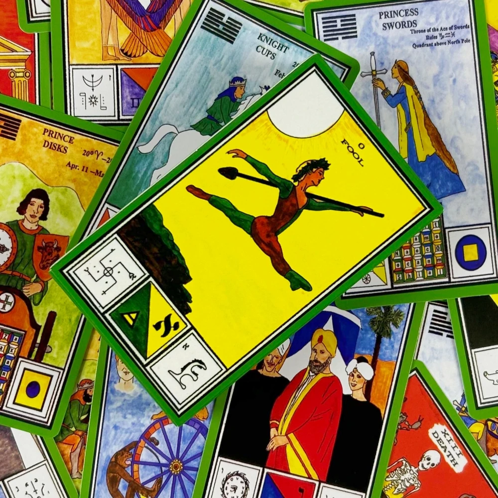 Tarot of Ceremonial Magick Cards High Quality Fortune Telling Divination Tarot Deck 78 Cards Fun Family Party Board Game
Tarot of Ceremonial Magick Cards High Quality Fortune Telling Divination Tarot Deck 78 Cards Fun Family Party Board Game