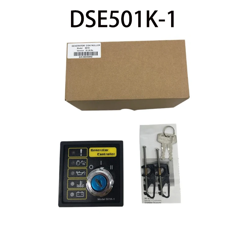 Контроллер дизельного генератора DSE501K-1 DSE501K, замена панели управления с ручным управлением и ключом, модуль управления глубоководным двигателем
Контроллер дизельного генератора DSE501K-1 DSE501K, замена панели управления с ручным управлением и ключом, модуль управления глубоководным двигателем