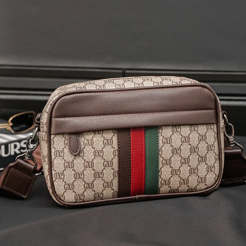 Fashion Striped Men's Crossbody Bag Luxury Letter Print Crossbody Bag Men Shoulder Bags Square Sling Handbag Male Satchels Bolso
Fashion Striped Men's Crossbody Bag Luxury Letter Print Crossbody Bag Men Shoulder Bags Square Sling Handbag Male Satchels Bolso