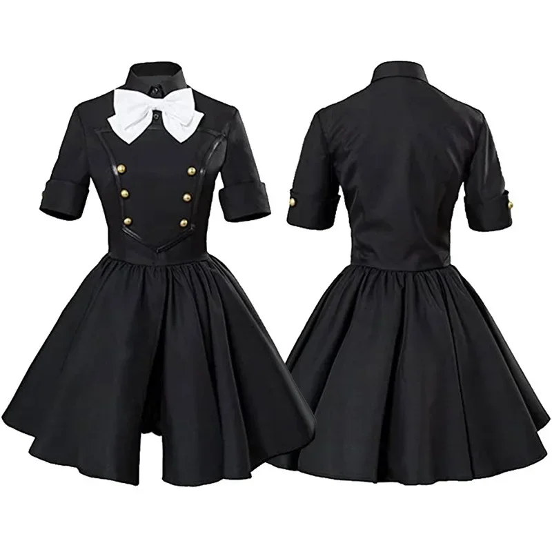 Robe noire Anime Fate Apocrypha Astolfo, Costume de Cosplay pour femme, jupe de tous les jours, Costume de fête d'halloween
Robe noire Anime Fate Apocrypha Astolfo, Costume de Cosplay pour femme, jupe de tous les jours, Costume de fête d'halloween
