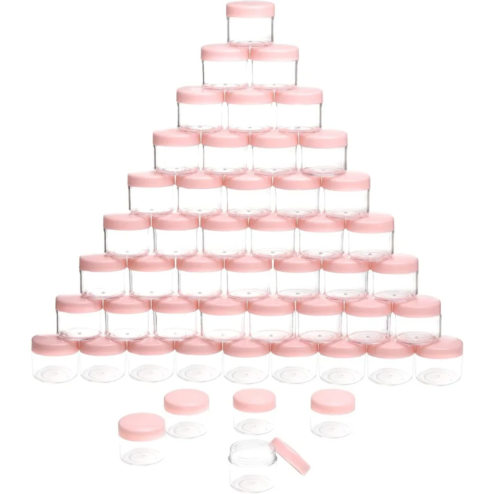 50 шт. дорожные косметические баночки 20 г, контейнеры для образцов с крышками для косметических контейнеров (розовые)
50 шт. дорожные косметические баночки 20 г, контейнеры для образцов с крышками для косметических контейнеров (розовые)