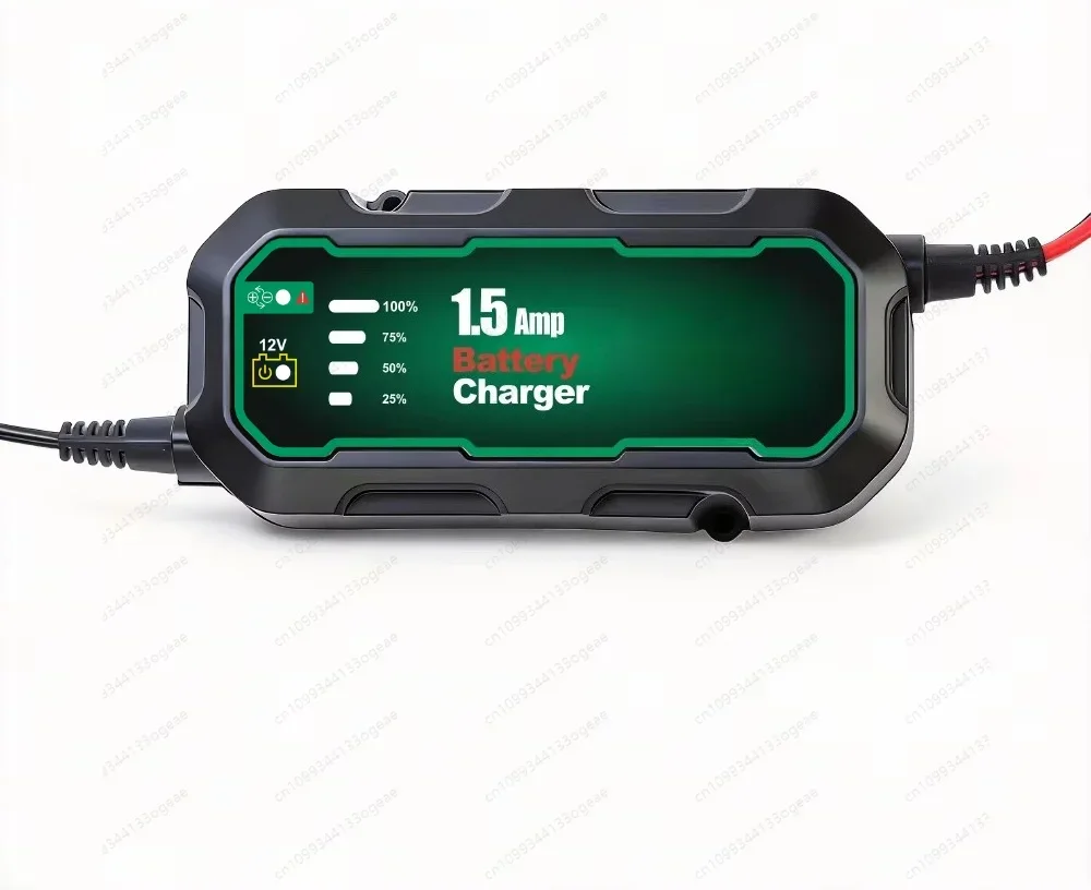 Intelligent 1.5A Lithium Cell Charger for Automobile & Motorcycle Wide Voltage Pulse Repair 12V Lead-acid Cell Charger
Intelligent 1.5A Lithium Cell Charger for Automobile & Motorcycle Wide Voltage Pulse Repair 12V Lead-acid Cell Charger