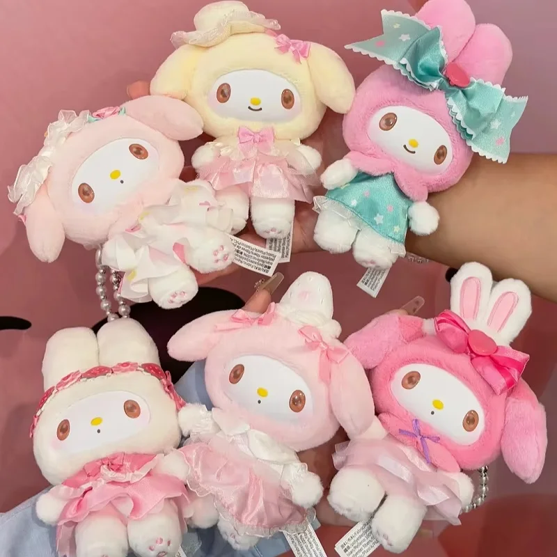 Оригинальная серия My Melody Sweet Dreams Boudoir: Милая плюшевая подвеска-сюрприз, модные и популярные куклы для декора дома
Оригинальная серия My Melody Sweet Dreams Boudoir: Милая плюшевая подвеска-сюрприз, модные и популярные куклы для декора дома