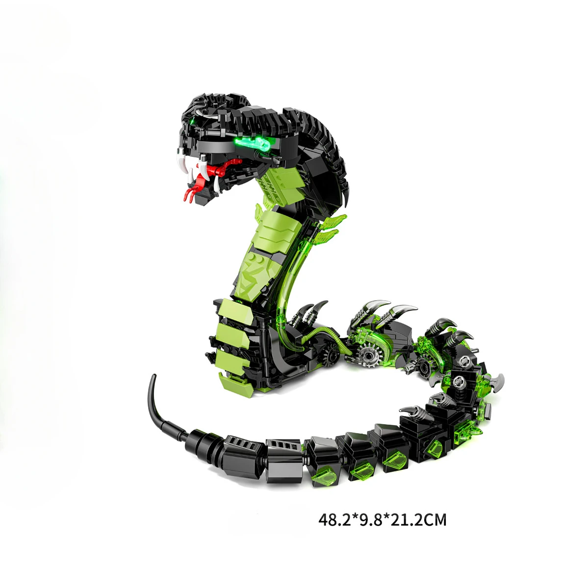 MOC Creative Animal Mechanical Cobra Educational Science Children's Building Blocks Assembly Hobbies Collection Bricks Toys
MOC Creative Animal Mechanical Cobra Educational Science Children's Building Blocks Assembly Hobbies Collection Bricks Toys
