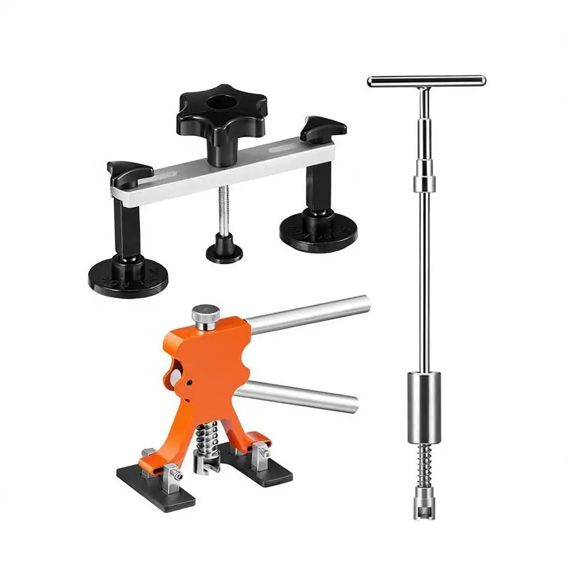 69 PCS Dent Repair Kit, Auto Car Body Paintless Dent Removal Tool Kit, Golden Lifter, Bridge Puller, Slide Hammer Tool Kit for Automobile Body, Washing Machine, Refrigerator
69 PCS Dent Repair Kit, Auto Car Body Paintless Dent Removal Tool Kit, Golden Lifter, Bridge Puller, Slide Hammer Tool Kit for Automobile Body, Washing Machine, Refrigerator