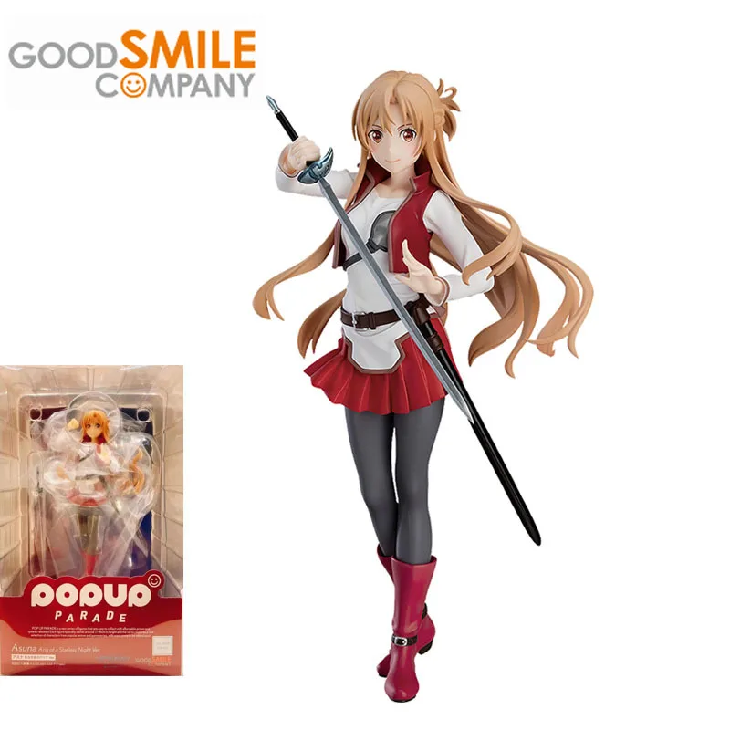 Good Smile Genuine Sword Art Online POP Anime Figure Yuuki Asuna Action Figure Toys For Boys Girls Kids Gift Model Ornaments
Good Smile Genuine Sword Art Online POP Anime Figure Yuuki Asuna Action Figure Toys For Boys Girls Kids Gift Model Ornaments