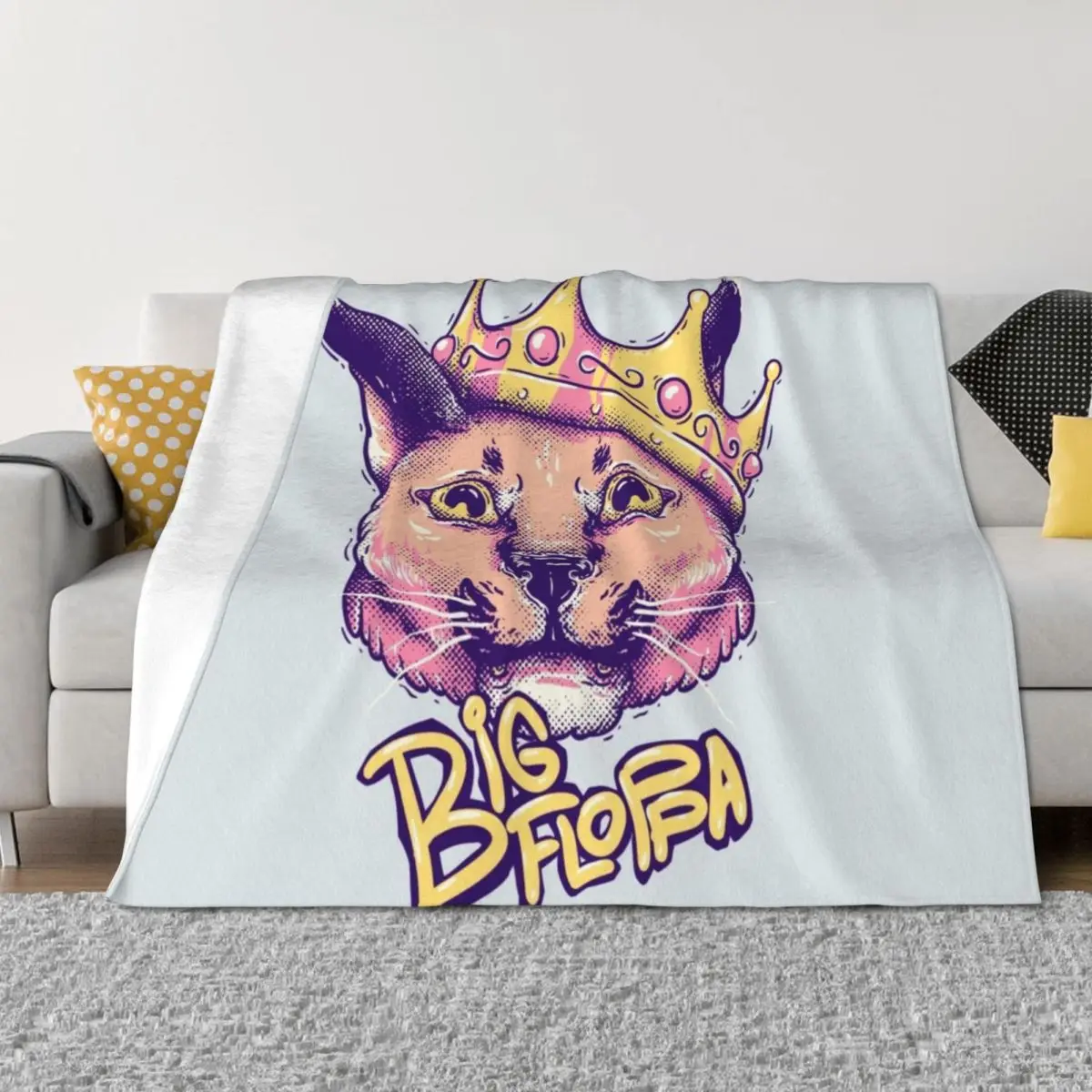Da Big Floppa - New Rapper with King Crown Floppa Cube Flop Flop Happy Floppa Friday Drip Fun Original Art Pet Mat Throw Blanket
Da Big Floppa - New Rapper with King Crown Floppa Cube Flop Flop Happy Floppa Friday Drip Fun Original Art Pet Mat Throw Blanket