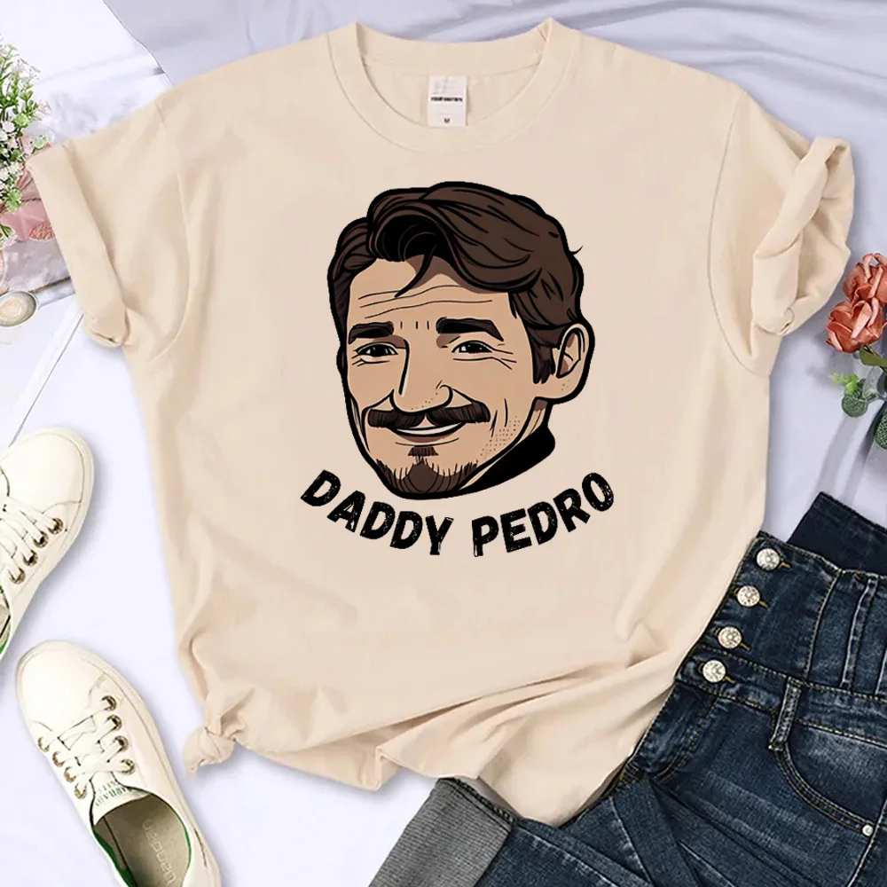 Pedro Pascal top women manga graphic Tee female streetwear graphic harajuku clothing
Pedro Pascal top women manga graphic Tee female streetwear graphic harajuku clothing