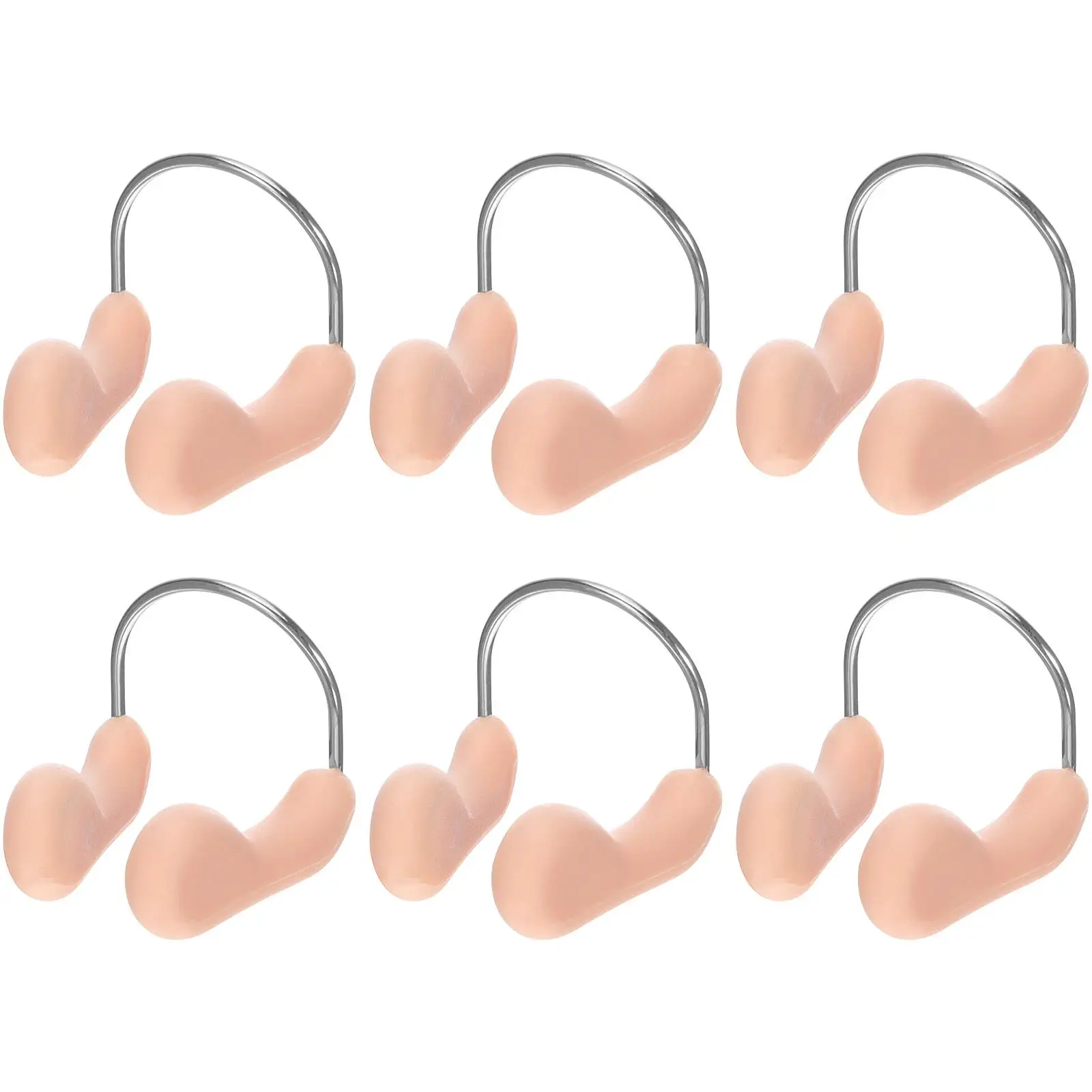 6PCS Swimming Clip Soft Silicone Anti choking Reusable Durable Swimming Nose Clip Water Protect Diviving
6PCS Swimming Clip Soft Silicone Anti choking Reusable Durable Swimming Nose Clip Water Protect Diviving