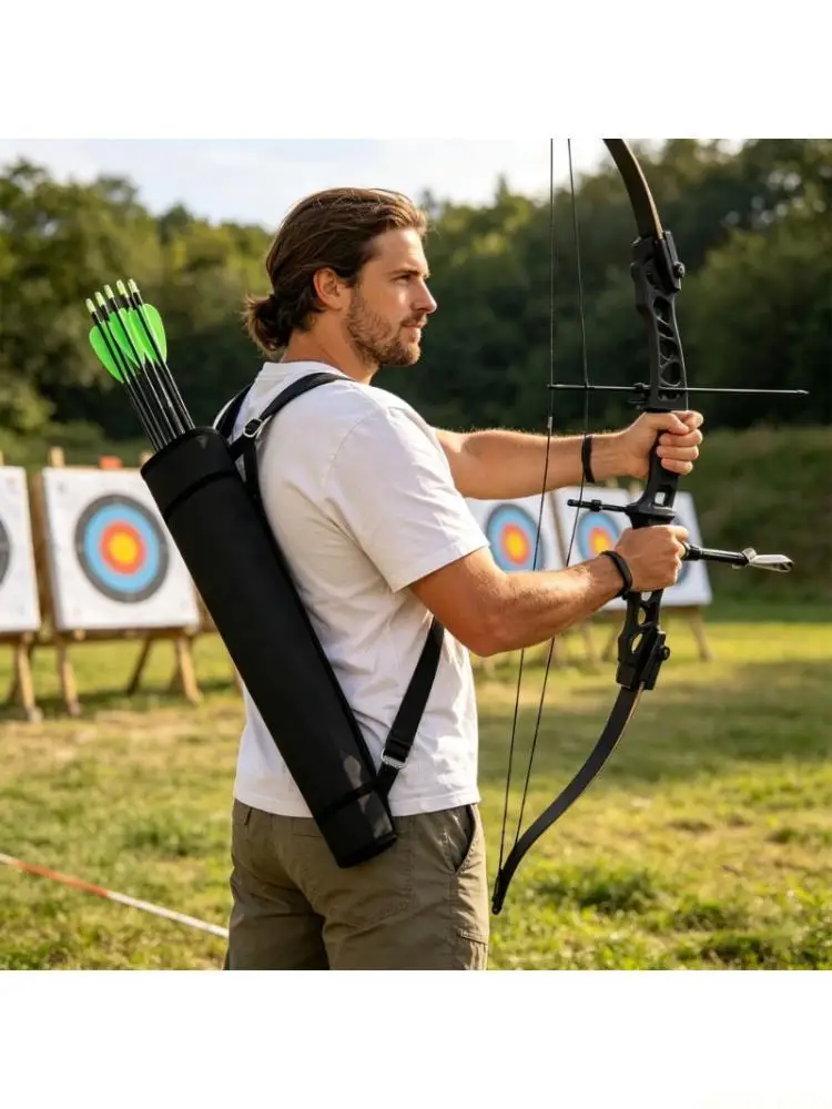 U2JB Recurves Compound Bows Carrying Bag Quivers Waist Side Arrows Bag Archerys Arrows Holder Hip Back Arrows Quivers
U2JB Recurves Compound Bows Carrying Bag Quivers Waist Side Arrows Bag Archerys Arrows Holder Hip Back Arrows Quivers