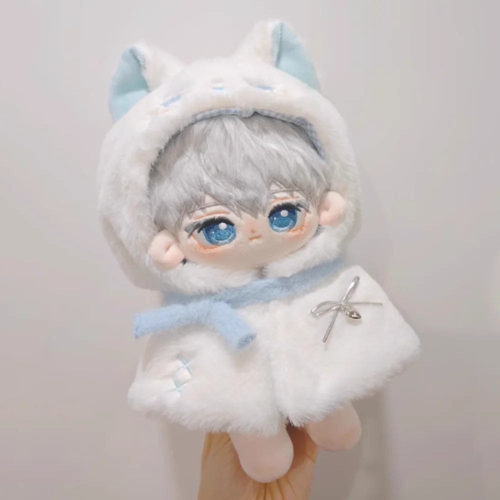 Plush Cloak 10cm Cotton Doll Clothes Suit Cute 20cm Doll Clothes Outfit Dress Up Blue Doll Clothes Set 10/20cm Cotton Doll 
Plush Cloak 10cm Cotton Doll Clothes Suit Cute 20cm Doll Clothes Outfit Dress Up Blue Doll Clothes Set 10/20cm Cotton Doll