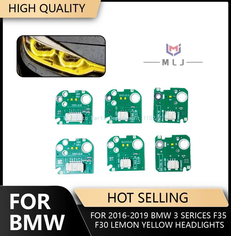 Yellow DRL for 3 Series F30 F31 F34 facelift 2016-2019 Angel Eye LED Headlight Daytime Light LED Board
Yellow DRL for 3 Series F30 F31 F34 facelift 2016-2019 Angel Eye LED Headlight Daytime Light LED Board