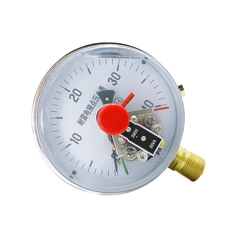 Shockproof Electric Contact Pressure Gauge YNXC100 Hydraulic Pressure Gauge Hydraulic Water Pressure Double Upper and Lower Limi
Shockproof Electric Contact Pressure Gauge YNXC100 Hydraulic Pressure Gauge Hydraulic Water Pressure Double Upper and Lower Limi