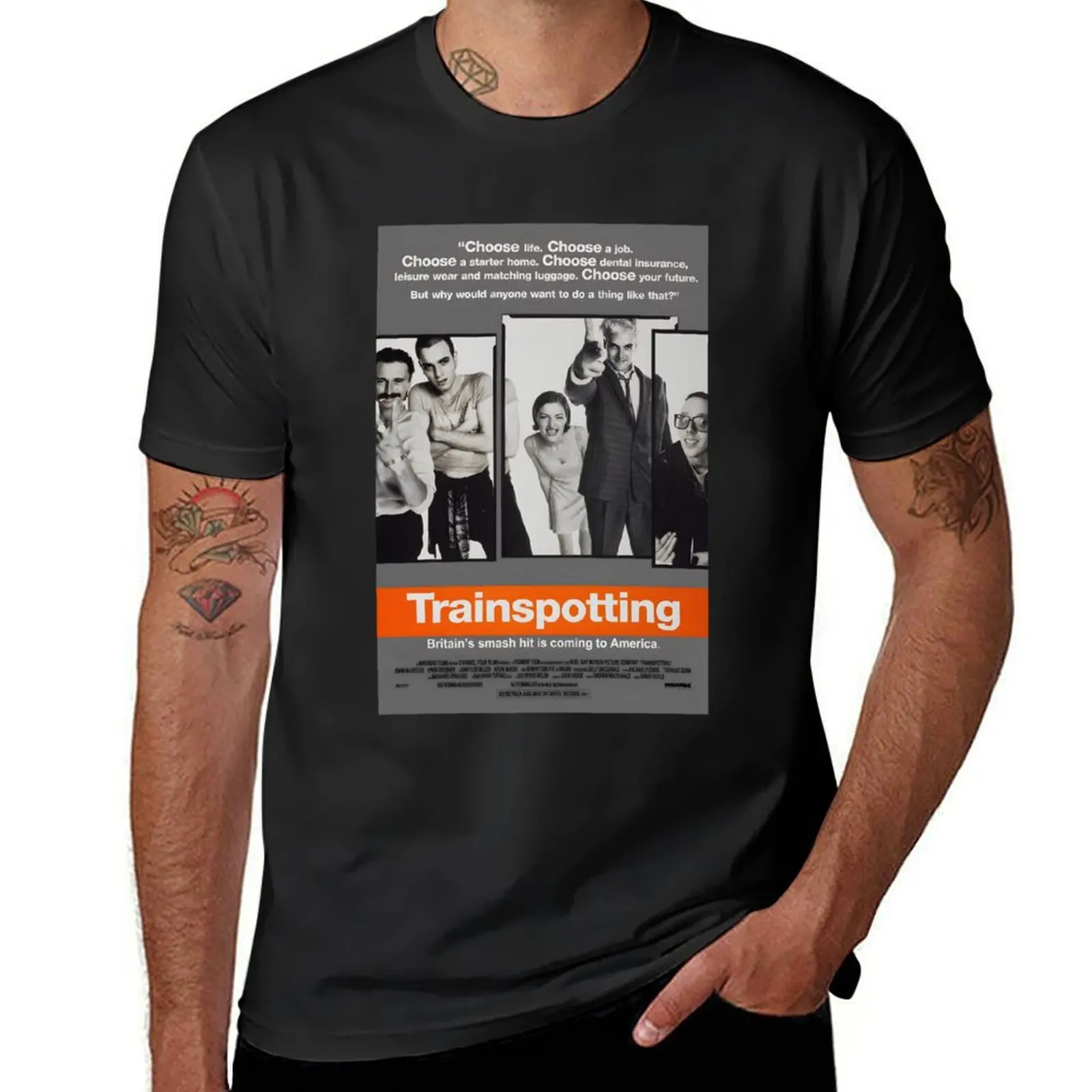 Trainspotting - movie poster Poster T-Shirt korean fashion cute tops summer clothes men clothes
Trainspotting - movie poster Poster T-Shirt korean fashion cute tops summer clothes men clothes