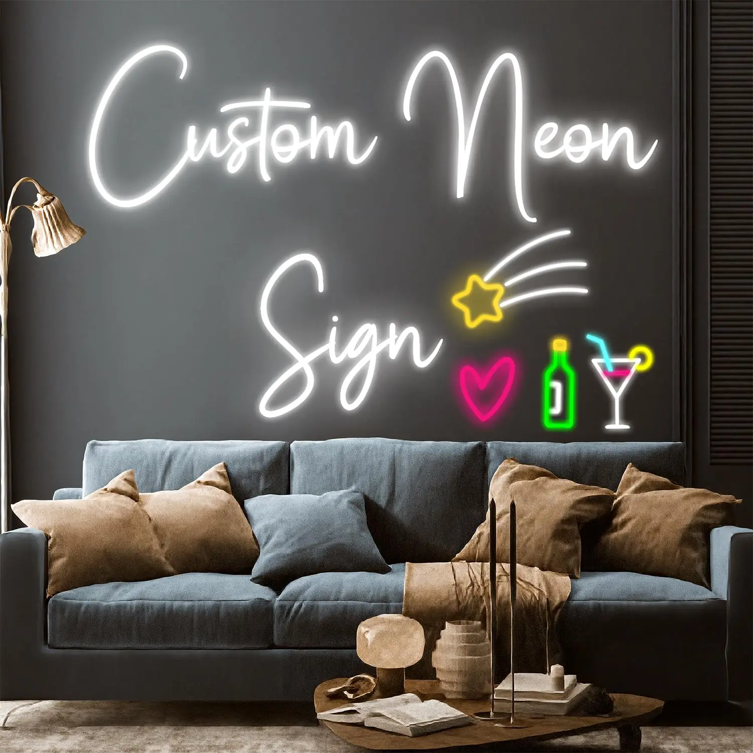 Personalized Name Neons Custom Neon Sign USB Multi Color Font Can Be Used For Weddings Party Bedroom Wall Decoration LED Lights
Personalized Name Neons Custom Neon Sign USB Multi Color Font Can Be Used For Weddings Party Bedroom Wall Decoration LED Lights