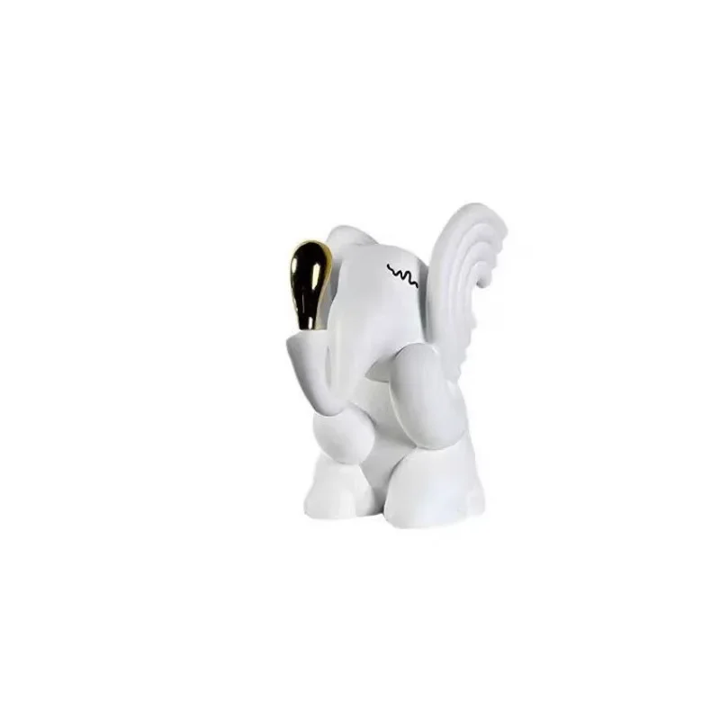Modern creative cartoon elephant animal ornament, children's room living room exhibition hall art decoration
Modern creative cartoon elephant animal ornament, children's room living room exhibition hall art decoration