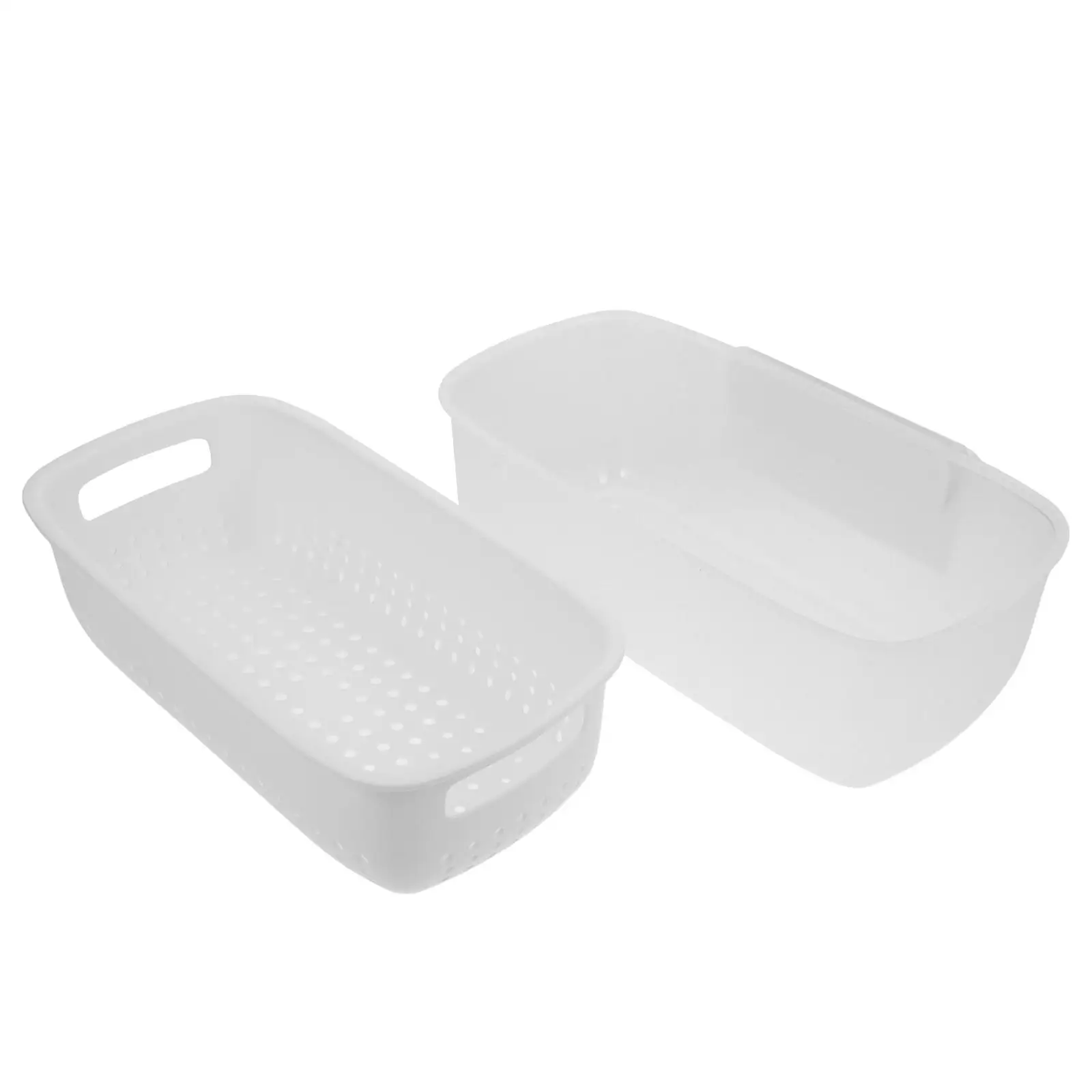 Drain Basket Plastic Kitchen Wall-mounted Fruit Vegetable Double Layer Container Even Draining Detachable Inner
Drain Basket Plastic Kitchen Wall-mounted Fruit Vegetable Double Layer Container Even Draining Detachable Inner