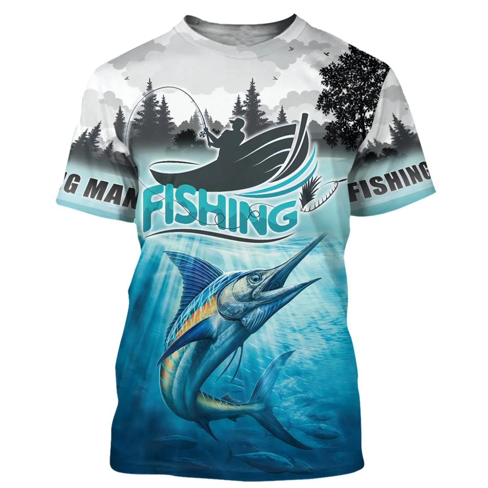 Fishing River Overlord Wild Fish Pattern Men's T-shirts 3D Prited Short Sleeve Crewneck Casual Tshirt Mens Outdoor Sportswear
Fishing River Overlord Wild Fish Pattern Men's T-shirts 3D Prited Short Sleeve Crewneck Casual Tshirt Mens Outdoor Sportswear