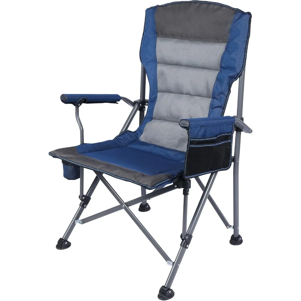 Oversized Folding Camping Chair for Adults Heavy Duty 250/300/330lb, Sturdy Steel Frame Outdoor Camp Chairs Portable Lawn Chair
Oversized Folding Camping Chair for Adults Heavy Duty 250/300/330lb, Sturdy Steel Frame Outdoor Camp Chairs Portable Lawn Chair