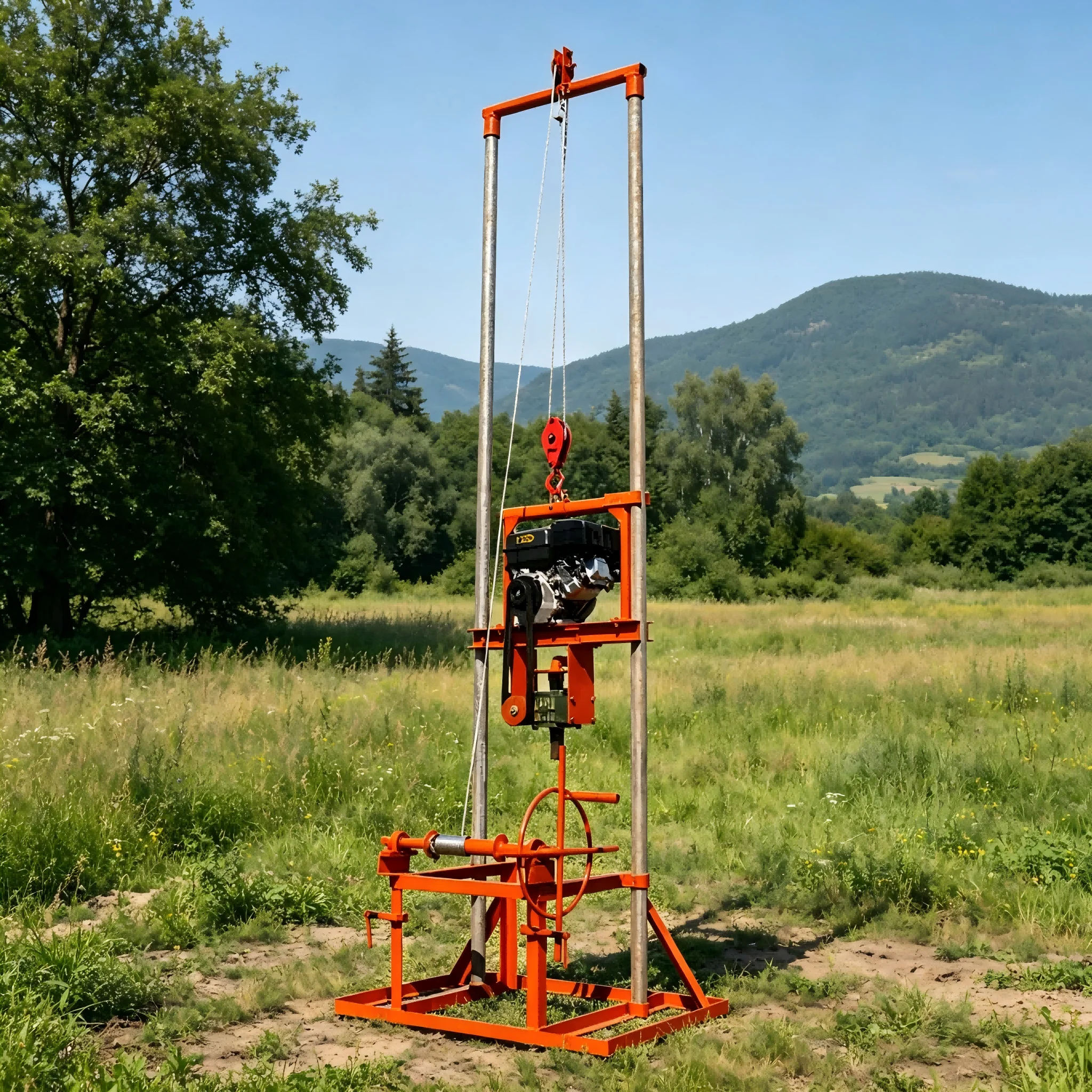Customized 80m Rotary Agricultural Drilling Equipment High Quality Water Well Rig for Sale
Customized 80m Rotary Agricultural Drilling Equipment High Quality Water Well Rig for Sale