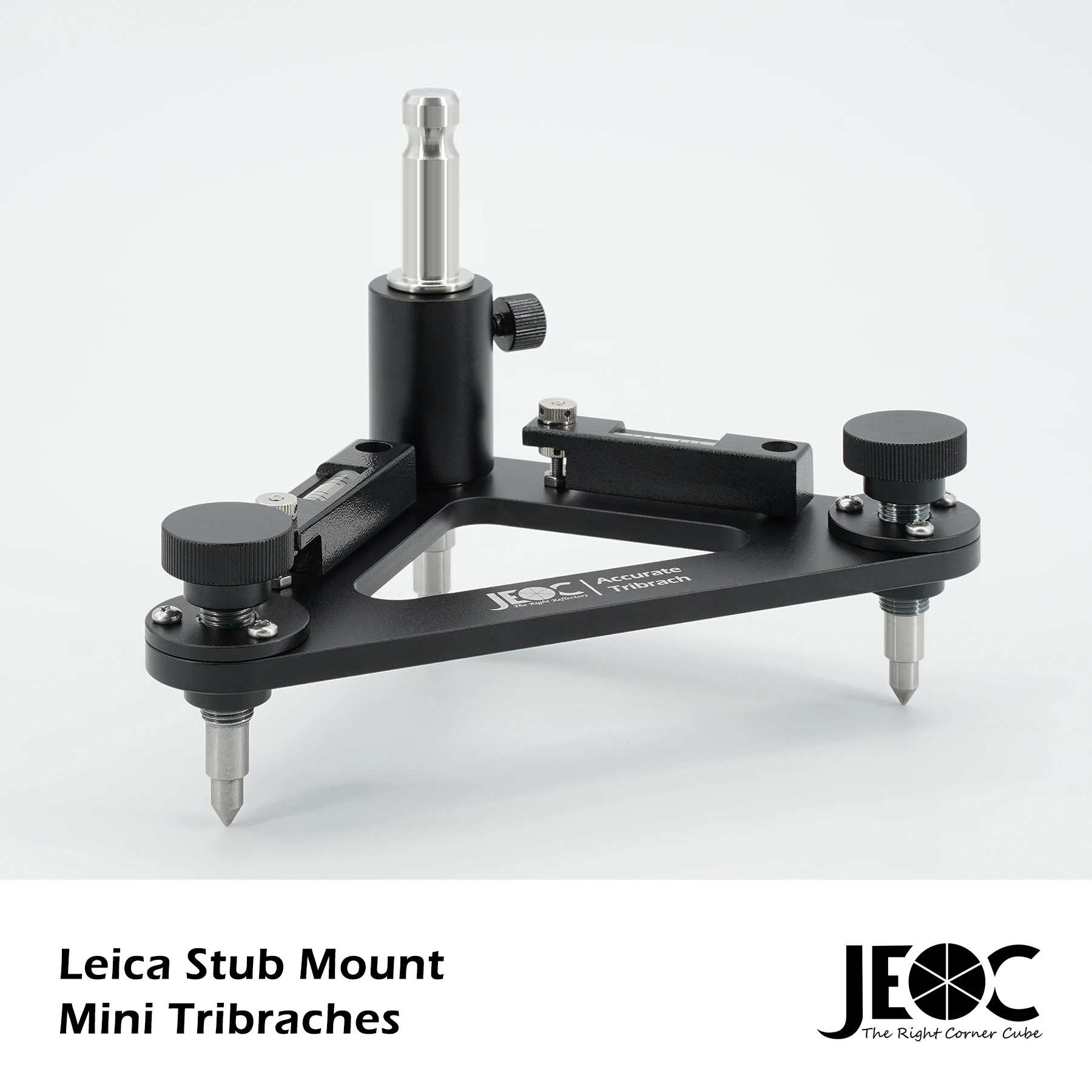 JEOC High Accurate Tribrach with Leica Spigot Mount, Dual Tube Bubble Level, Land Surveying Equipment Accessories
JEOC High Accurate Tribrach with Leica Spigot Mount, Dual Tube Bubble Level, Land Surveying Equipment Accessories