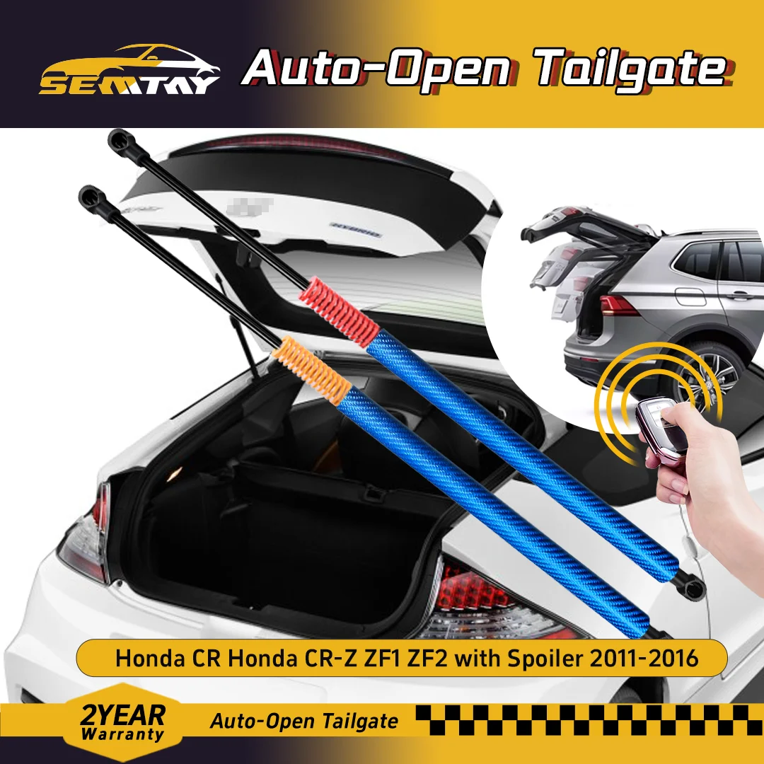 SEMTAY автоматические подъемные стойки багажника с пружиной для CR-Z ZF1 ZF2 с спойлером 2011-2016, опорные опоры для задней двери багажника 
SEMTAY автоматические подъемные стойки багажника с пружиной для CR-Z ZF1 ZF2 с спойлером 2011-2016, опорные опоры для задней двери багажника