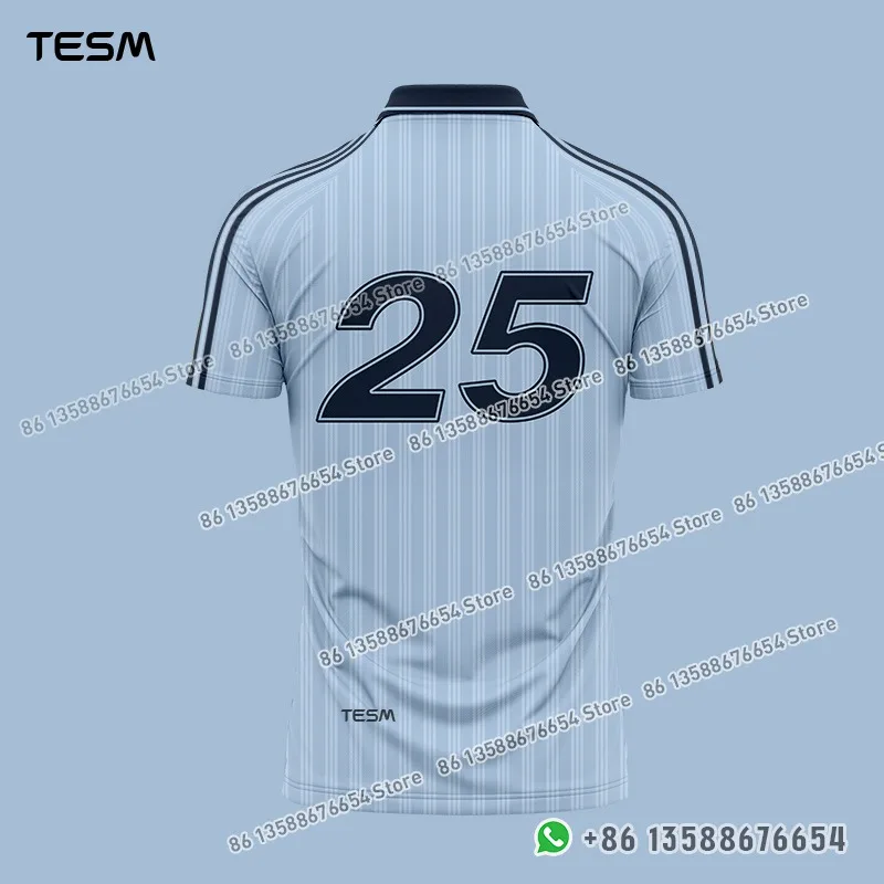 TESM Summer POLO Shirt Men Summer Sports V-neck T-shirt Street Trendy Short Sleeve 3D HD Print T-shirt
TESM Summer POLO Shirt Men Summer Sports V-neck T-shirt Street Trendy Short Sleeve 3D HD Print T-shirt
