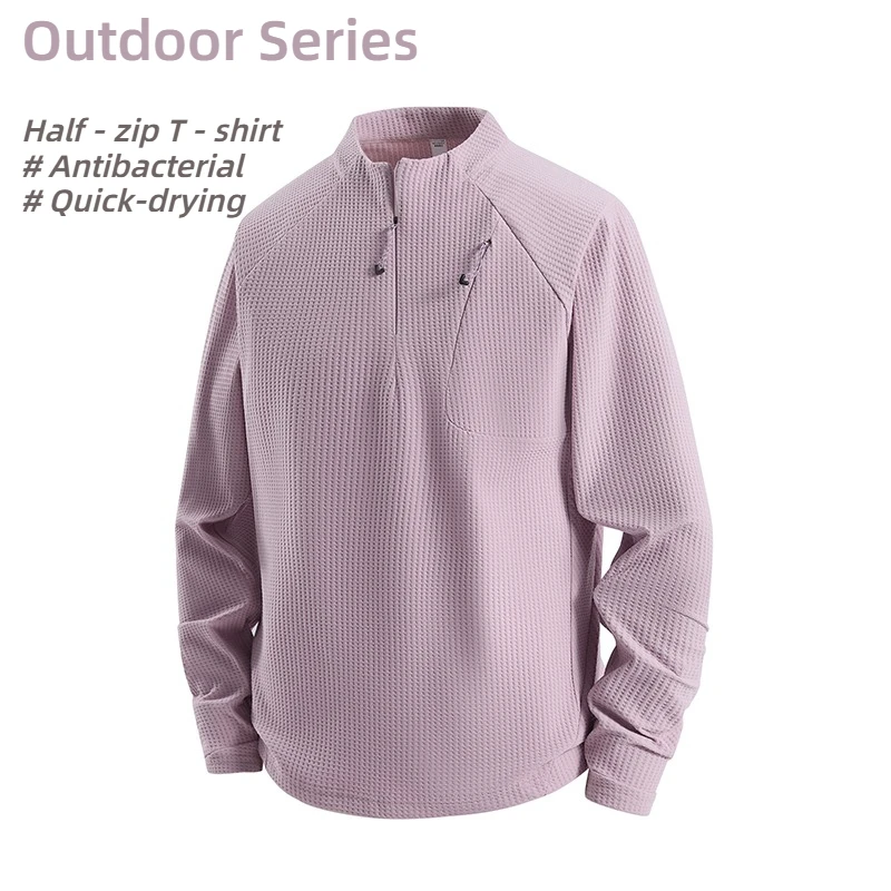 Мужская спортивная рубашка 2026 года с воротником на молнии, из плотной ткани, с роскошным клетчатым узором, влагоотводящая, антибактериальная, со светоотражающими элементами, 3D крой
Мужская спортивная рубашка 2026 года с воротником на молнии, из плотной ткани, с роскошным клетчатым узором, влагоотводящая, антибактериальная, со светоотражающими элементами, 3D крой