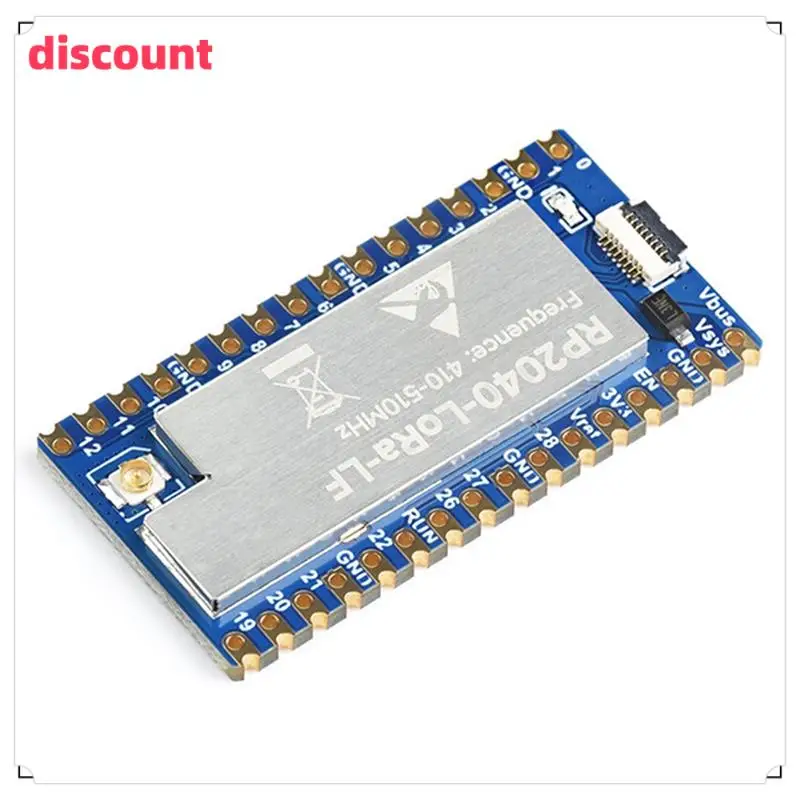 Плата разработки RP2040-Lora LF + комплект антенны SX1262 Плата разработки 410-510 МГц поддерживает GFSK Lora
Плата разработки RP2040-Lora LF + комплект антенны SX1262 Плата разработки 410-510 МГц поддерживает GFSK Lora